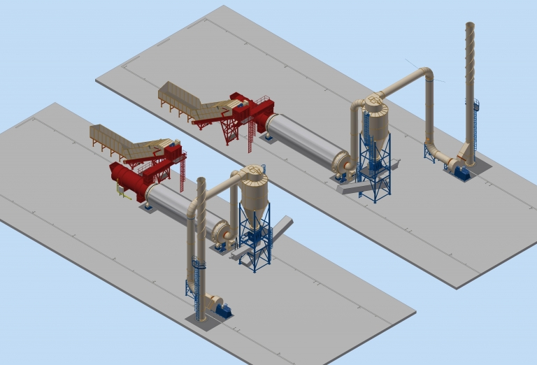 Drying of lucerne and corn silage into pellets or bales